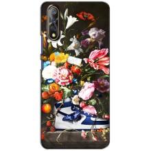 Чехол для ViVO V17 Neo - с принтом Найк (AlphaPrint) (Стиль Найк)