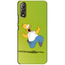 Чехол с Симпсонами для ViVO V17 Neo (VPrint) (Гомер Симпсон)