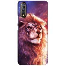 Чехол со Львом для ViVO V17 Neo (VPrint) (Красочный Лев)