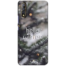 Новогодние, Праздничные Чехлы для ViVO V17 Neo - 2024 год (Hello winter)