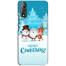 Різдвяні Чохли для ViVO V17 Neo (VPrint) (Merry Christmas)