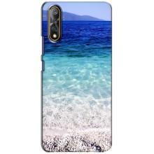 Силиконовый чехол с КАРТИНКАМИ лето для ViVO V17 Neo (AlphaPrint) (Море)
