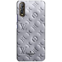 Текстурний Чохол Louis Vuitton для Віво В17 Нео – Білий ЛВ