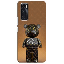 Чехлы для ViVO V20 se - Bearbrick Louis Vuitton (PREMIUMPrint)