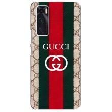 Чехлы ГУЧЧИ для Виво В20 се (AlphaPrint) (Gucci дизайн)