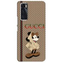 Чехлы ГУЧЧИ для Виво В20 се (AlphaPrint) (Mickey GUCCI)