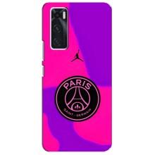 Чехлы PSG для ViVO V20 se (AlphaPrint) (яркий ПСЖ)