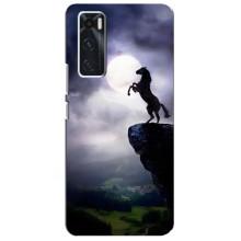 Чехлы с изображением разных животных для ViVO V20 se (Лошадь)