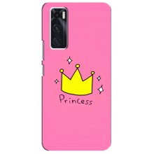 Чохол з картинкою (Стильні) ВІВО V20 се - (AlphaPrint) – Princess