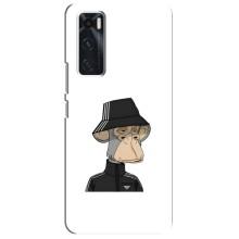 Чехлы с Обезьянами NFT для ViVO V20 se (AlphaPrint) (обезьяна NFT Adidas)