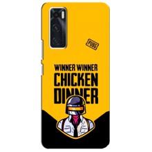 Чехол PUBG для Виво В20 се (AlphaPrint) (Pubg шлем)