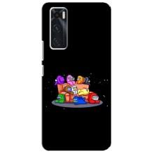 Чохли Амонг Ас для ViVO V20 se (AlphaPrint) (Амонг-ас)