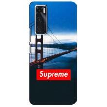 Чеохол для ViVO V20 se з картинкою Supreme (AlphaPrint)