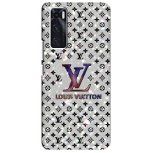 Чехол Стиль Louis Vuitton на ViVO V20 se (Яркий LV)