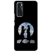 Чехлы Венсдей на ViVO V20 se Уэнсдей (AlphaPrint) (комната Уэнздей)