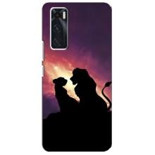 Чехол Король лев на Виво В20 се – Симба и Налу