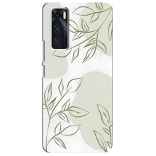 Чехол цветочный дизайн для ViVO V20 se