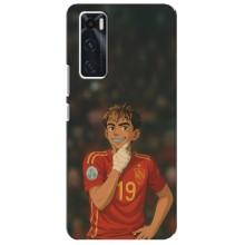 Чехол с футболистом Ламин Ямаль ViVO V20 se (Ямаль аниме)