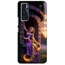 Чехол Рапунцель для ViVO V20 se (Рапунцель на башне)
