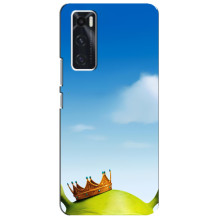 Чехол с мультфильмом Шрек на ViVO V20 se – Голова Шрека