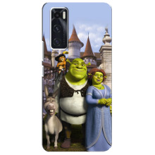 Чехол с мультфильмом Шрек на ViVO V20 se