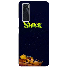 Чехол с мультфильмом Шрек на ViVO V20 se – Шрек лого