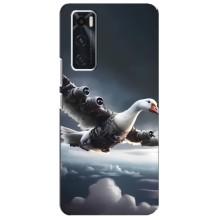 Чехол с мемом Тралалело тралала на ViVO V20 se (Бомбардини гусини)