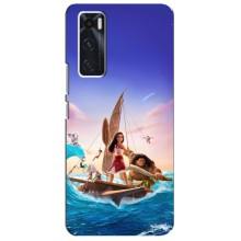 Чехол с мультфильмом Моана ViVO V20 se (Моана и Мауи)