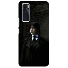 Чехол с дизайном Венздей 2 на ViVO V20 se – Уэнсдей в костюме