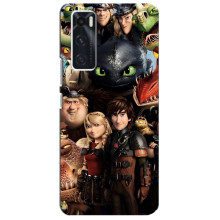 Чехол как приручить дракона на ViVO V20 se – Персонажи дракона