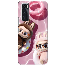 Чехол с Лабубу на ViVO V20 se (Игрушка Лабубу)