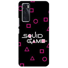 Чехол Гра в кальмара для ViVO V20 se – Логотип игры кальмара