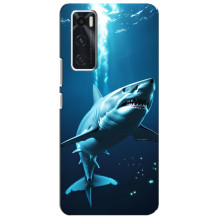 Чехол с картинкой «Хищники» для ViVO V20 se – Акула
