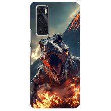 Чехол с картинкой «Хищники» для ViVO V20 se – Динозавр