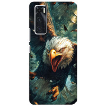 Чехол с картинкой «Хищники» для ViVO V20 se – Орёл