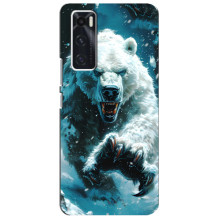 Чехол с картинкой «Хищники» для ViVO V20 se – Медведь