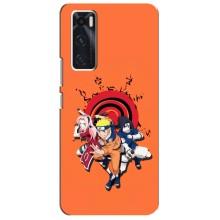 Naruto Anime Чехлы для Виво В20 се (AlphaPrint)