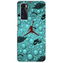 Силиконовый Чехол Nike Air Jordan на Виво В20 СЕ – Джордан Найк