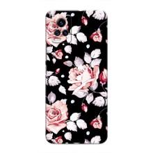 Чехлы с Цветами для ViVO V20 (VPrint) (Цветочки на черном)