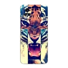 Чехлы с изображением разных животных для ViVO V20 (Яркий Тигр)