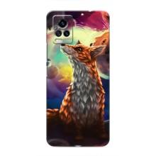 Чохли з картинкою Лисичка для ViVO V20 (VPrint) (Лисичка в космосі)