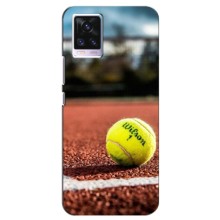 Чехлы с принтом Спортивная тематика для ViVO V20 – Теннисный корт