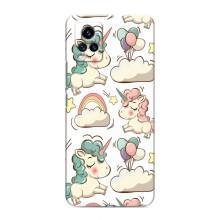Чохол для ВайВiВi В20 - (Єдинорожки - Новинки) (AlphaPrint) (Єдиноріжки)