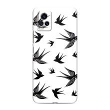 Чохол з пташками на ViVO V20 (VPrint) (Ластівки)