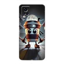 Чехол с мемом Тралалело тралала на ViVO V20 – Капучино асасино