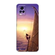 Чехол с мультфильмом Моана ViVO V20 (Моана в море)