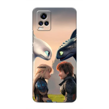 Чехол как приручить дракона на ViVO V20 (Гикавка и Астрид)