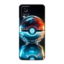 Чехол с Пикачу на ViVO V20 – Мяч Пикачу