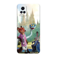 Чохол Зоотрополіс на ViVO V20 – Нік Джуді і змія