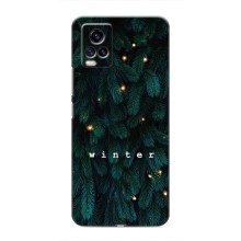 Новогодние, Праздничные Чехлы для ViVO V20 - 2024 год (Winter)